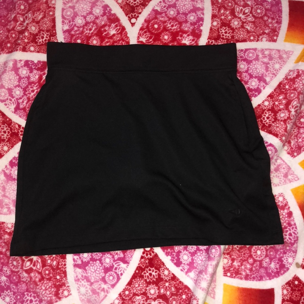 Black golf skirt